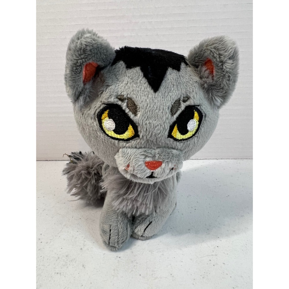 Warrior Cats Graystripe Plush 7 Inch Stuffed Animal Toy ThunderClan Gray Stripe